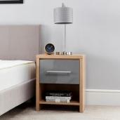 Seville Bedside Grey