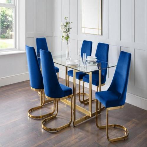 Minori Dining Table with 6 Chairs