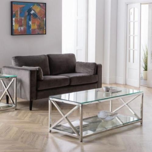 Miami Coffee Table Silver