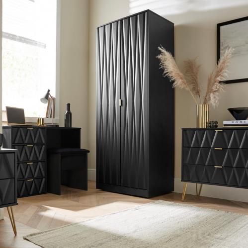 Diamond Wardrobe - Black 