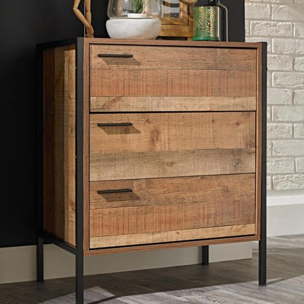 Hoxton Three Drawer Chest