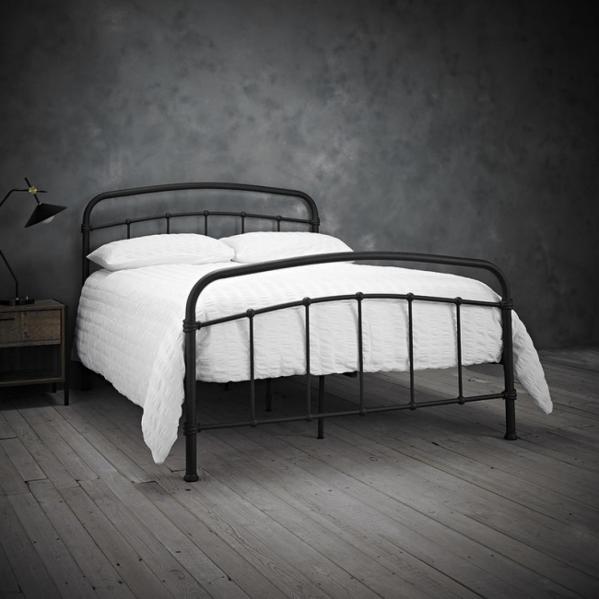 Halston Copper & Black Bed