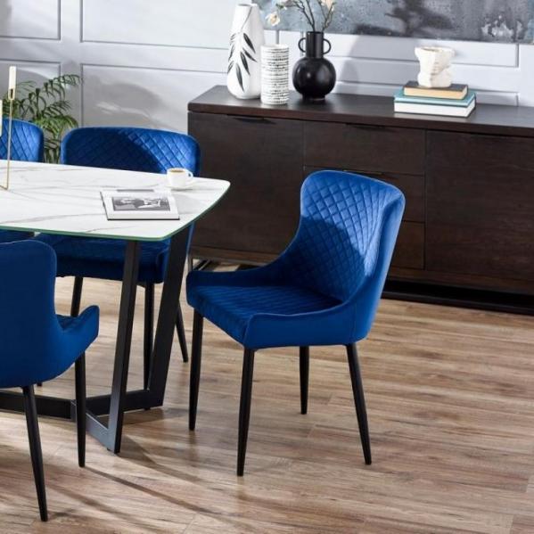 Luxe Chair Blue